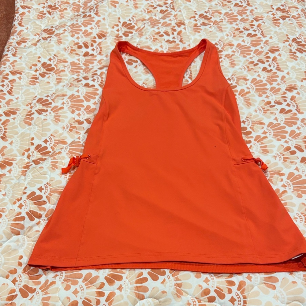 Fabletics Vibrant Orange Tank Top